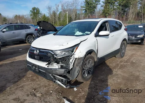 2022 Honda Cr-V Awd Ex-L z USA, uszkodzony, nr VIN 2HKRW2H86NH650957